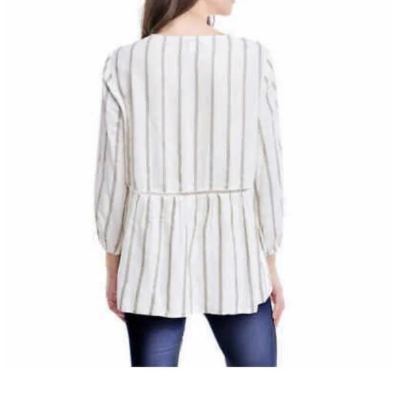 Fever Women's Lightweight 3/4 Sleeve Tunic NWT - Picture 3 of 12